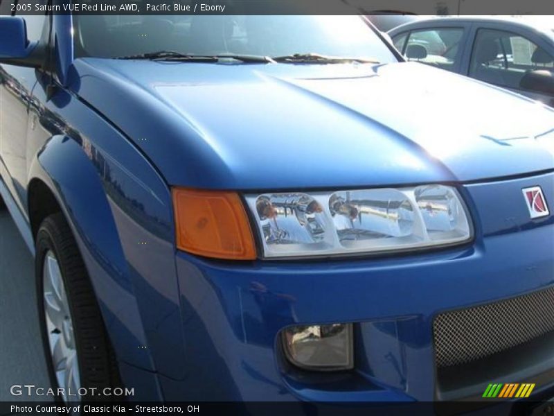 Pacific Blue / Ebony 2005 Saturn VUE Red Line AWD