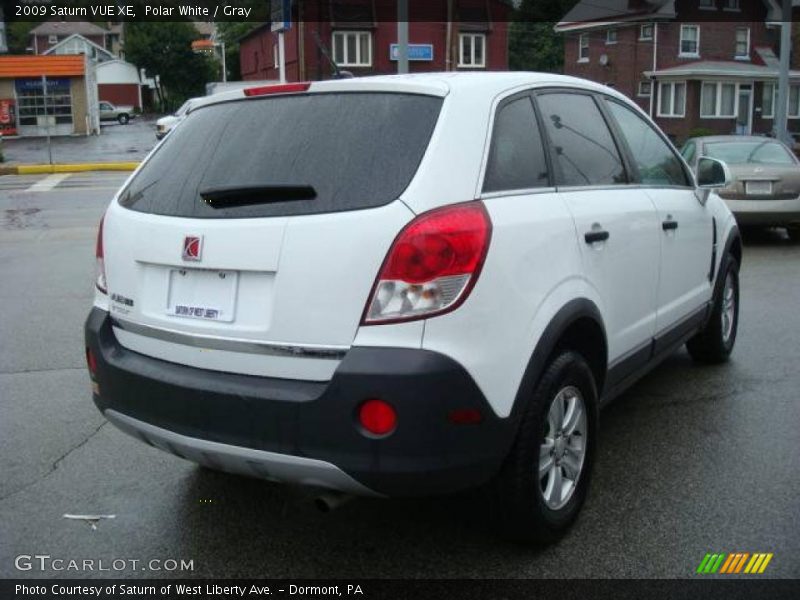 Polar White / Gray 2009 Saturn VUE XE