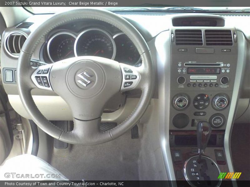 Clear Beige Metallic / Beige 2007 Suzuki Grand Vitara Luxury