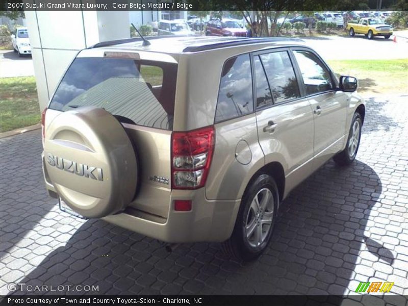 Clear Beige Metallic / Beige 2007 Suzuki Grand Vitara Luxury