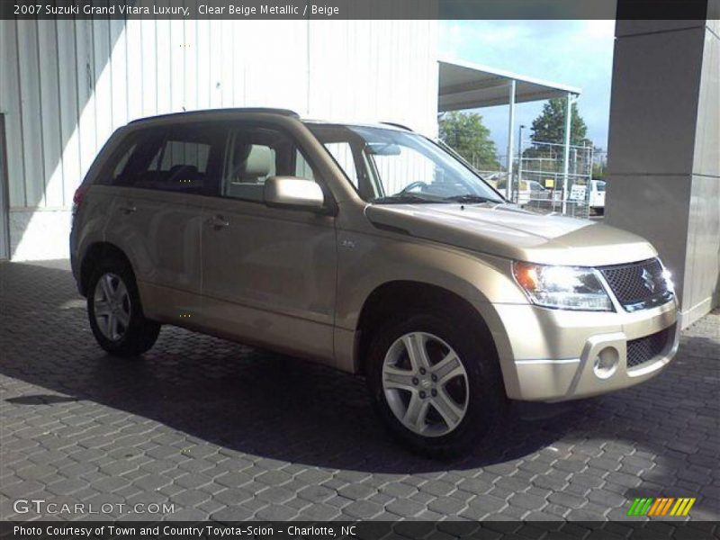 Clear Beige Metallic / Beige 2007 Suzuki Grand Vitara Luxury