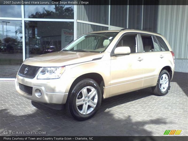 Clear Beige Metallic / Beige 2007 Suzuki Grand Vitara Luxury
