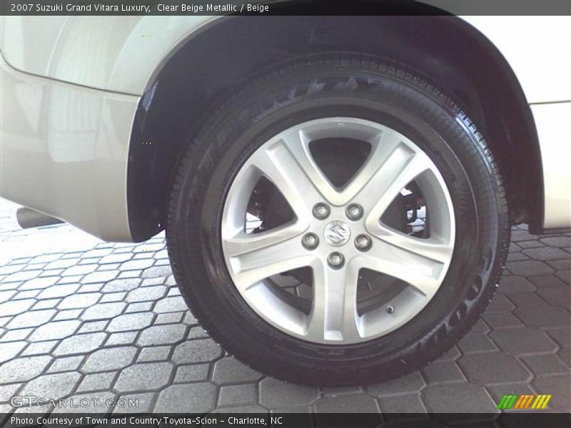 Clear Beige Metallic / Beige 2007 Suzuki Grand Vitara Luxury