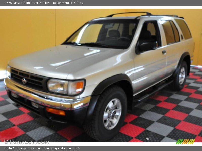 Beige Metallic / Gray 1998 Nissan Pathfinder XE 4x4