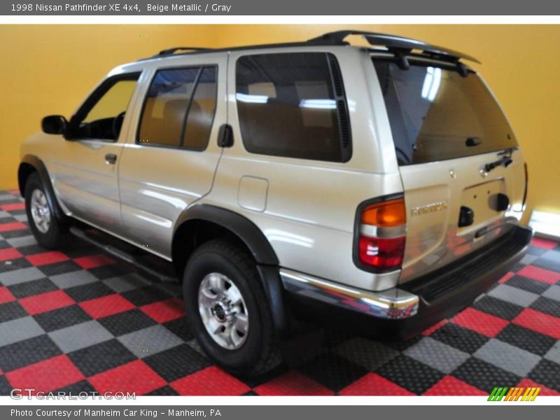 Beige Metallic / Gray 1998 Nissan Pathfinder XE 4x4
