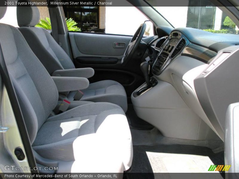 Millennium Silver Metallic / Charcoal 2001 Toyota Highlander