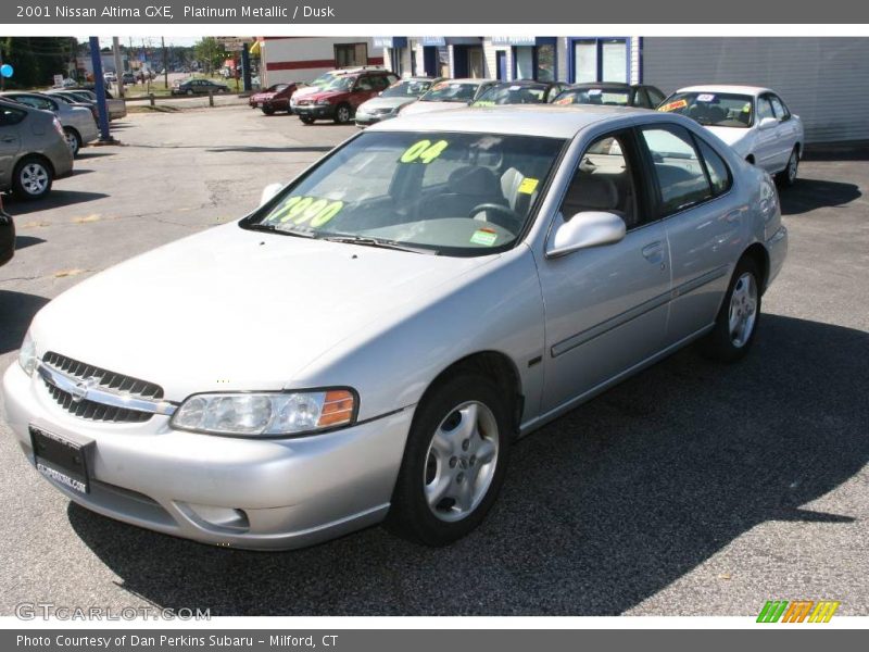 Platinum Metallic / Dusk 2001 Nissan Altima GXE