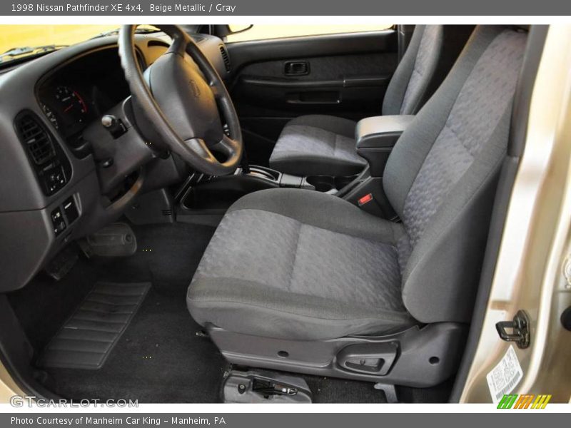Beige Metallic / Gray 1998 Nissan Pathfinder XE 4x4