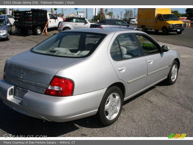 Platinum Metallic / Dusk 2001 Nissan Altima GXE