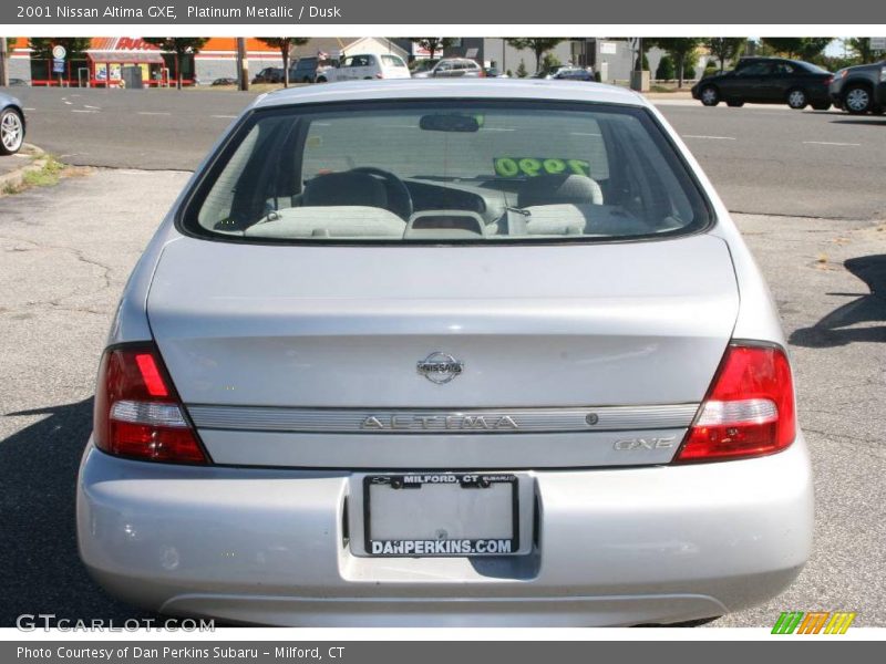 Platinum Metallic / Dusk 2001 Nissan Altima GXE
