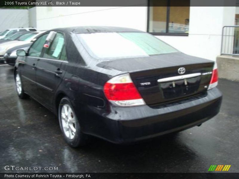 Black / Taupe 2006 Toyota Camry XLE V6