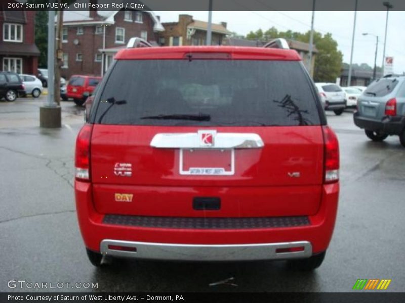 Chili Pepper Red / Gray 2007 Saturn VUE V6