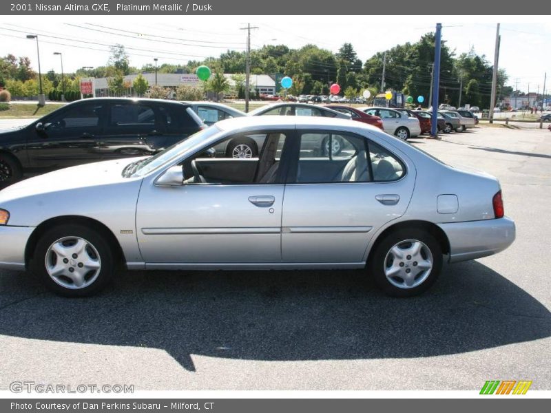 Platinum Metallic / Dusk 2001 Nissan Altima GXE