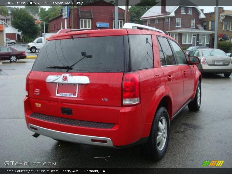 Chili Pepper Red / Gray 2007 Saturn VUE V6