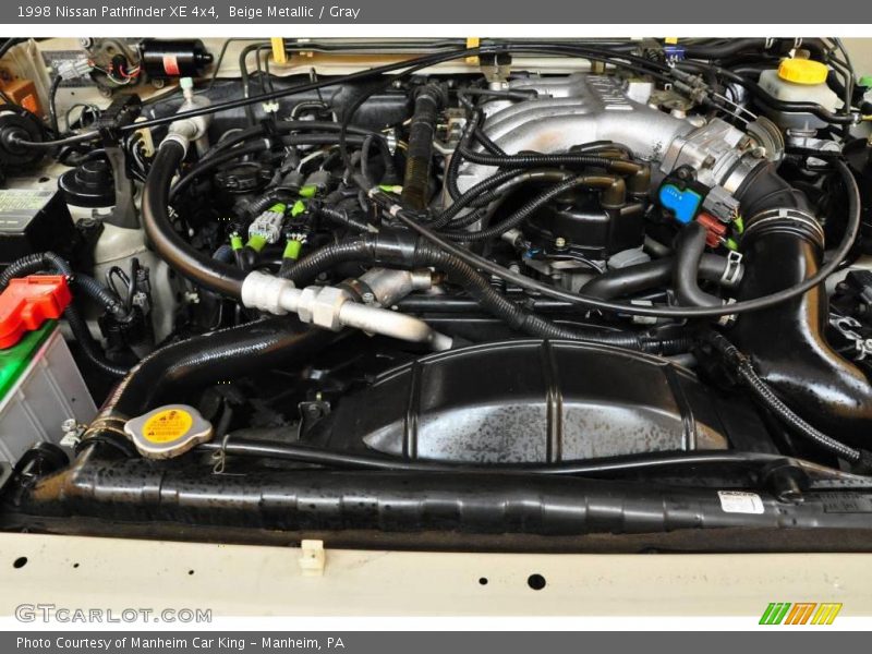 Beige Metallic / Gray 1998 Nissan Pathfinder XE 4x4