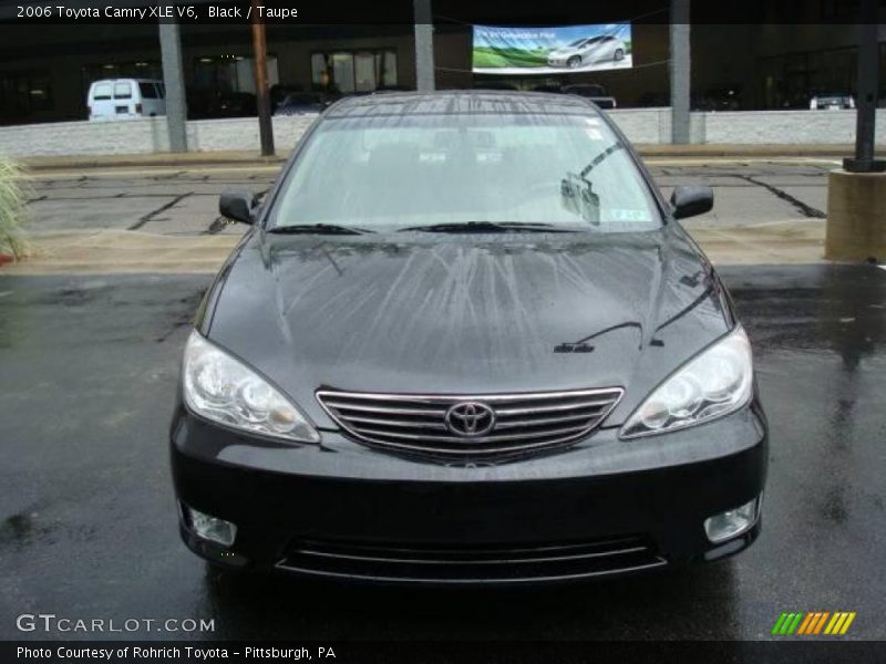 Black / Taupe 2006 Toyota Camry XLE V6