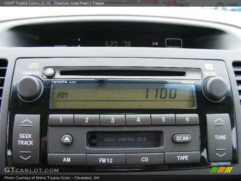 Phantom Gray Pearl / Taupe 2005 Toyota Camry LE V6