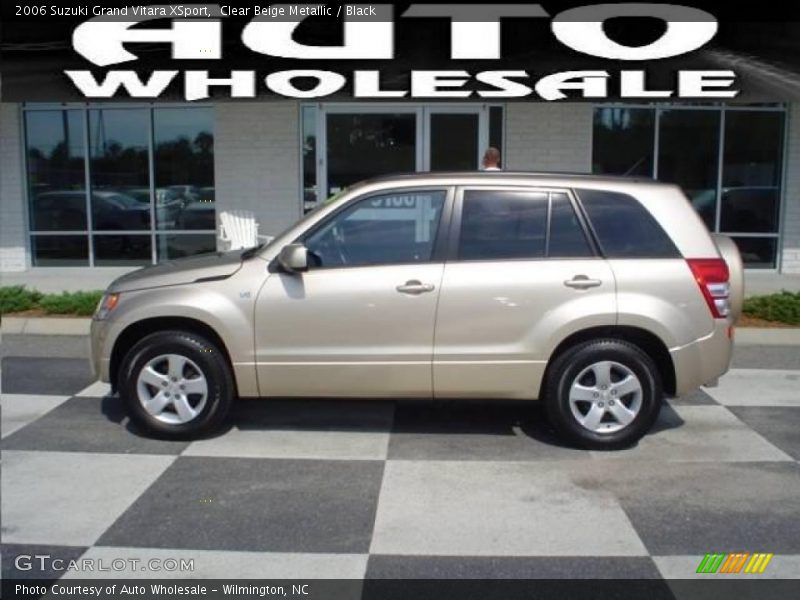 Clear Beige Metallic / Black 2006 Suzuki Grand Vitara XSport