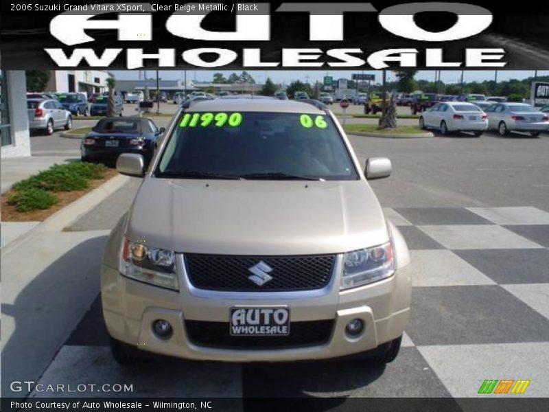 Clear Beige Metallic / Black 2006 Suzuki Grand Vitara XSport