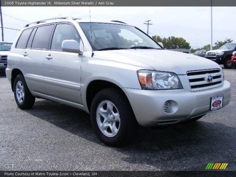 Millenium Silver Metallic / Ash Gray 2006 Toyota Highlander I4