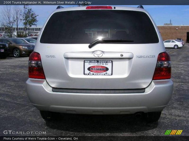Millenium Silver Metallic / Ash Gray 2006 Toyota Highlander I4