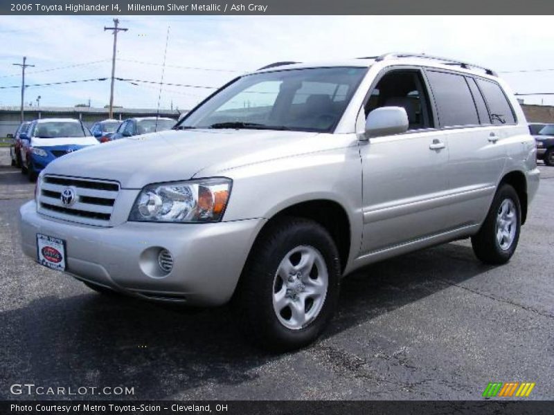 Millenium Silver Metallic / Ash Gray 2006 Toyota Highlander I4