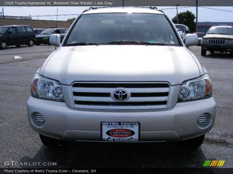 Millenium Silver Metallic / Ash Gray 2006 Toyota Highlander I4