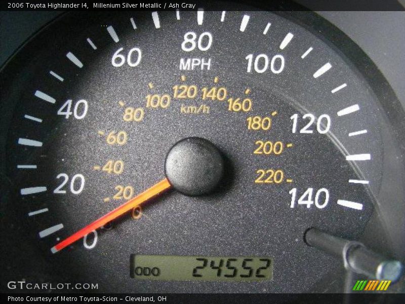 Millenium Silver Metallic / Ash Gray 2006 Toyota Highlander I4