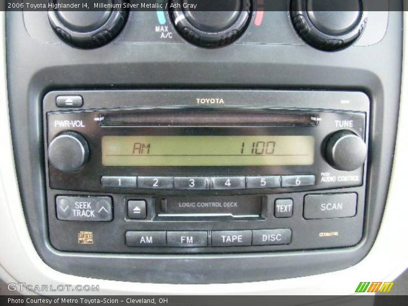 Millenium Silver Metallic / Ash Gray 2006 Toyota Highlander I4