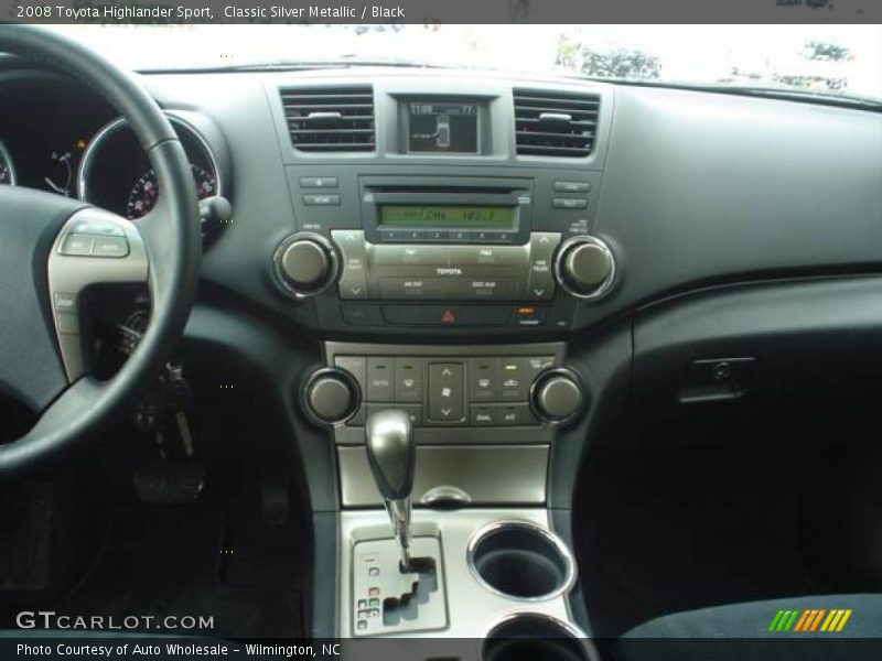 Classic Silver Metallic / Black 2008 Toyota Highlander Sport