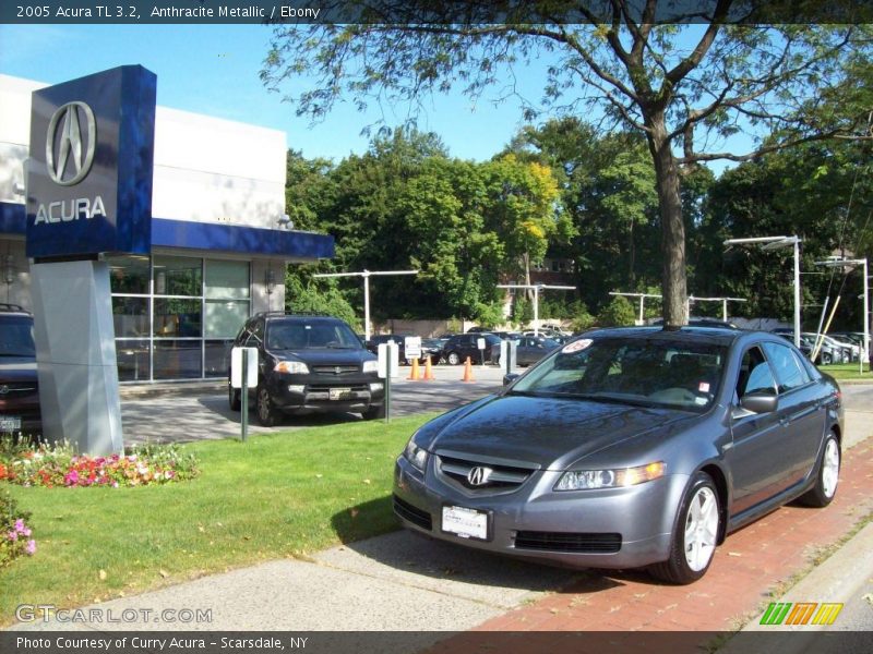 Anthracite Metallic / Ebony 2005 Acura TL 3.2