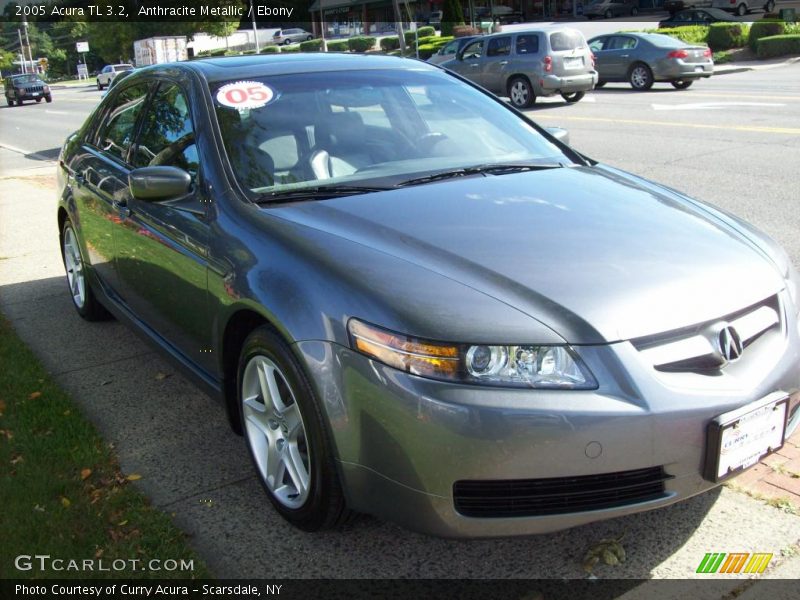 Anthracite Metallic / Ebony 2005 Acura TL 3.2