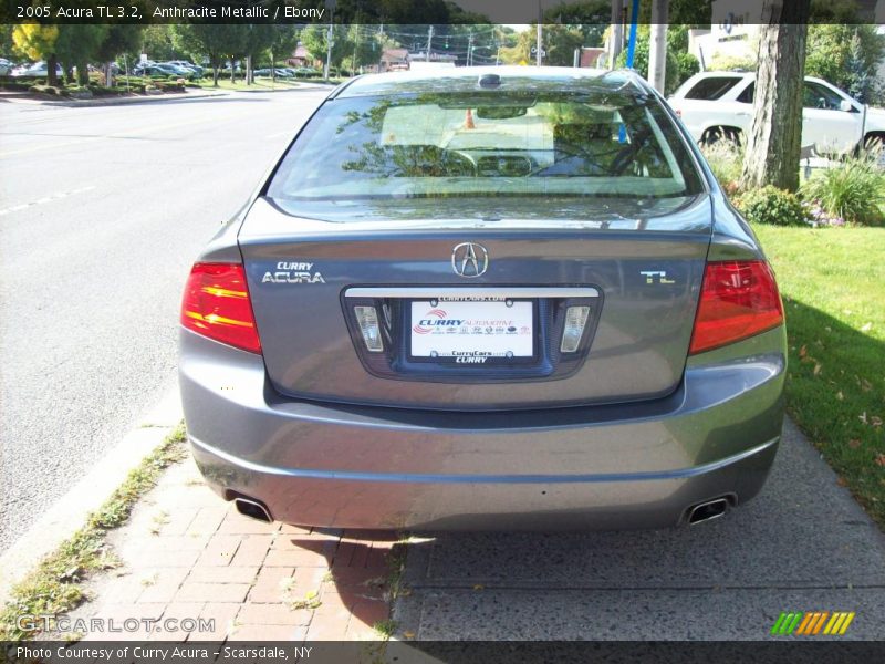Anthracite Metallic / Ebony 2005 Acura TL 3.2