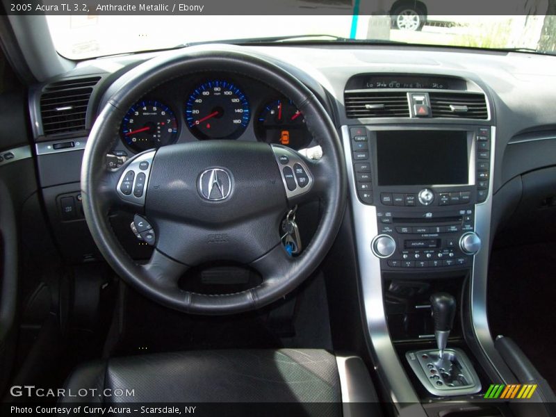 Anthracite Metallic / Ebony 2005 Acura TL 3.2