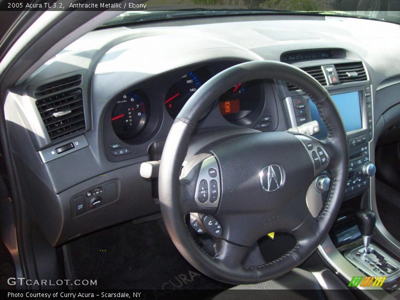 Anthracite Metallic / Ebony 2005 Acura TL 3.2
