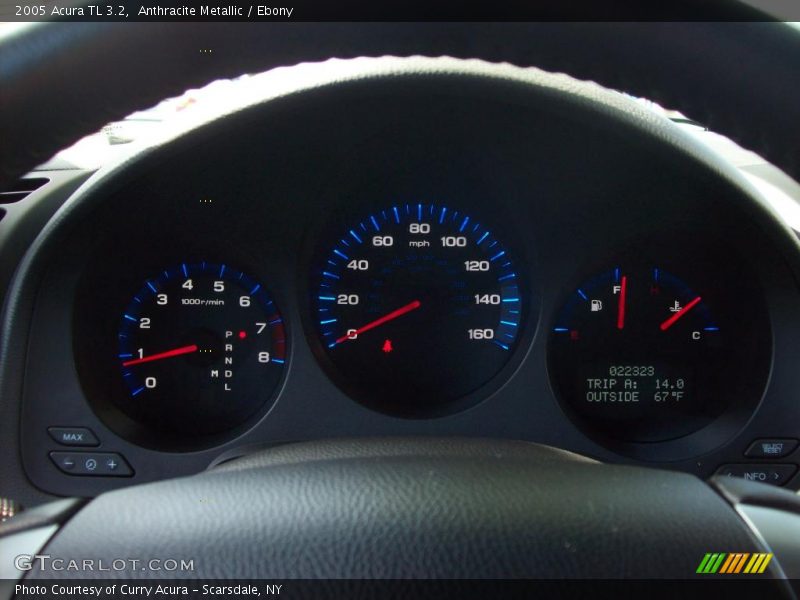 Anthracite Metallic / Ebony 2005 Acura TL 3.2