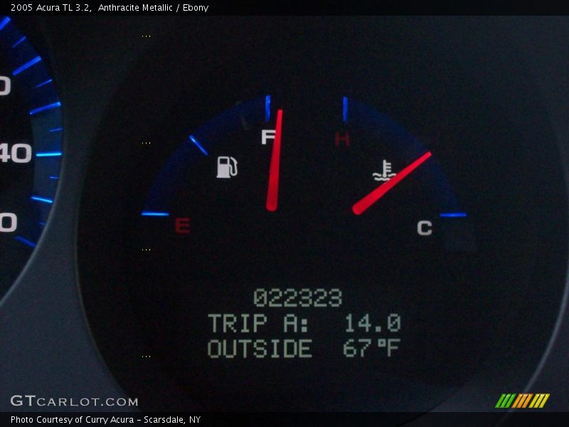 Anthracite Metallic / Ebony 2005 Acura TL 3.2