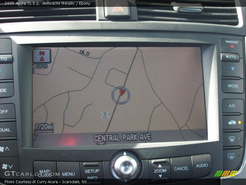 Anthracite Metallic / Ebony 2005 Acura TL 3.2