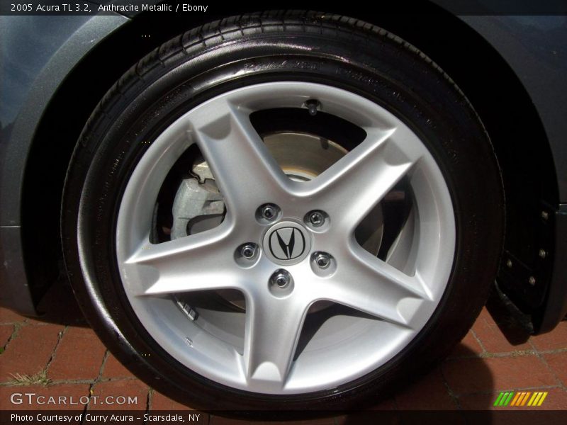 Anthracite Metallic / Ebony 2005 Acura TL 3.2