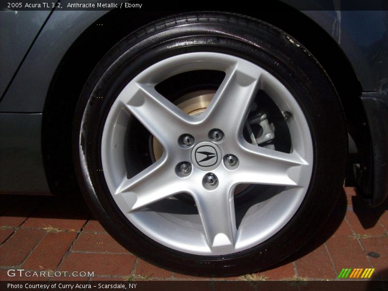 Anthracite Metallic / Ebony 2005 Acura TL 3.2