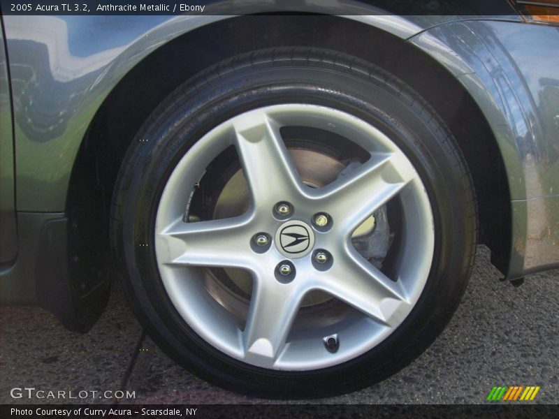 Anthracite Metallic / Ebony 2005 Acura TL 3.2