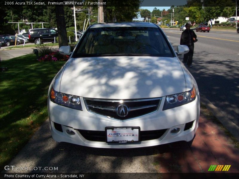 Premium White Pearl / Parchment 2006 Acura TSX Sedan