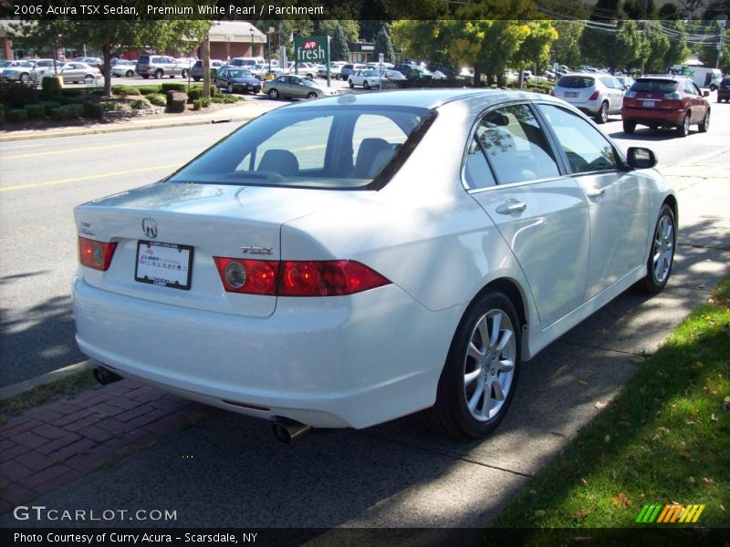 Premium White Pearl / Parchment 2006 Acura TSX Sedan