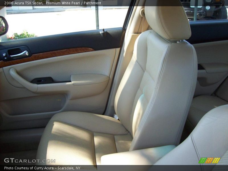 Premium White Pearl / Parchment 2006 Acura TSX Sedan