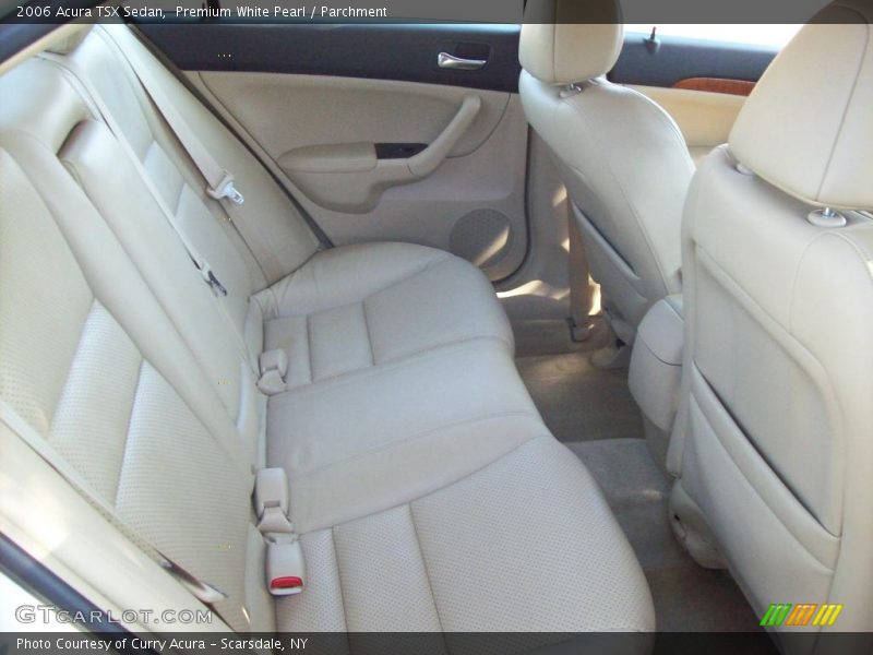 Premium White Pearl / Parchment 2006 Acura TSX Sedan