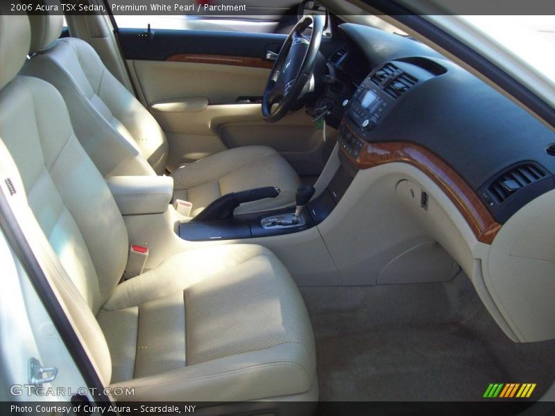 Premium White Pearl / Parchment 2006 Acura TSX Sedan