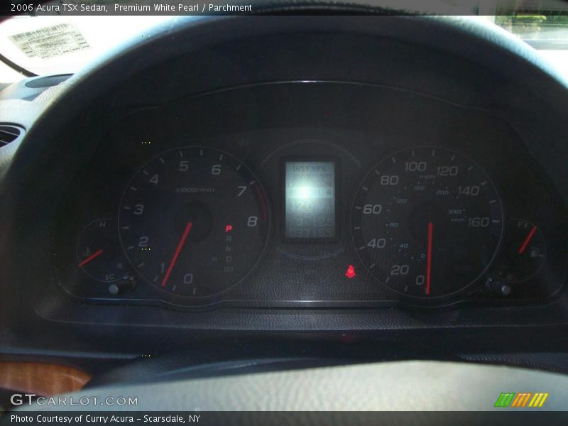 Premium White Pearl / Parchment 2006 Acura TSX Sedan
