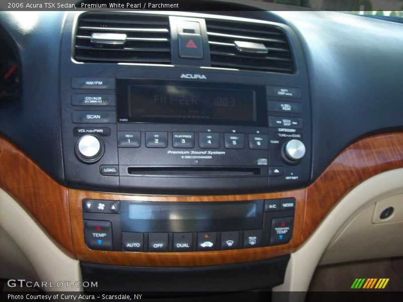 Premium White Pearl / Parchment 2006 Acura TSX Sedan