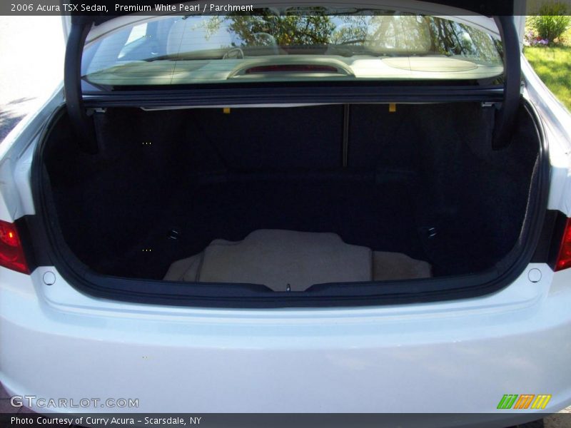 Premium White Pearl / Parchment 2006 Acura TSX Sedan