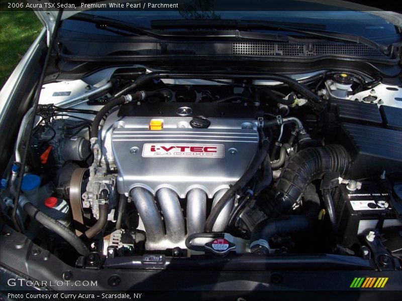 Premium White Pearl / Parchment 2006 Acura TSX Sedan